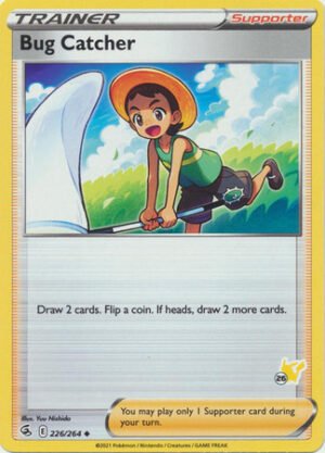 Fusion Strike 226/264 Bug Catcher (Pikachu Symbol 26)