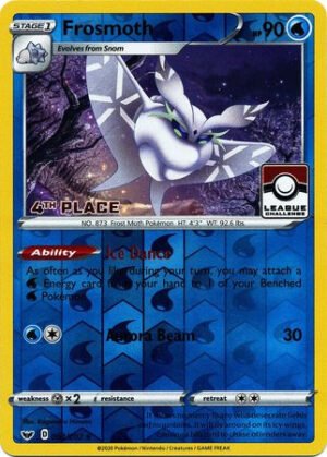 Sword & Shield (Base) 064/202 Frosmoth (League Promo 4th Place)