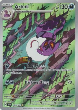 SV Temporal Forces 176/162 Arbok (Illustration Rare)