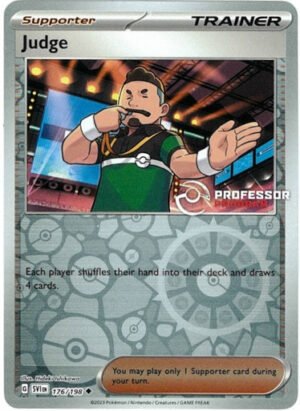 Scarlet & Violet (Base Set) 176/198 Judge (Professor Program League Promo)