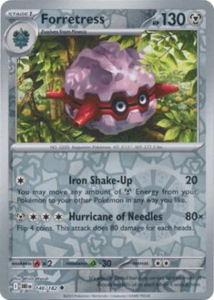 SV Destined Rivals 140/182 Forretress (Reverse Holo)