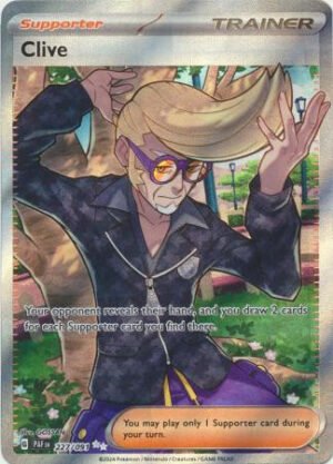 SV Paldean Fates 227/091 Clive (Full Art)