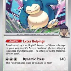 SV Journey Together 117/159 Hop's Snorlax (Holo)
