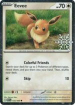 Scarlet & Violet 151 133/165 Eevee (Cosmo Holo w/ Snowflake Stamp)