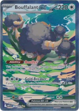 SV White Flare 170/086 Bouffalant ex (Special Illustration Rare Full Art)