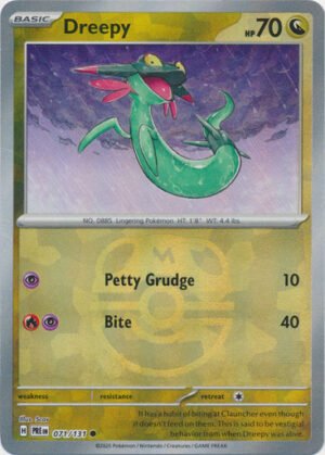 SV Prismatic Evolutions 071/131 Dreepy (MASTER BALL Pattern Holo)