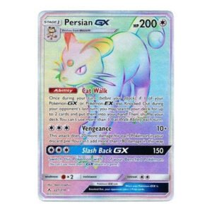 SM Unbroken Bonds 227/214 Persian GX (Rainbow Rare)