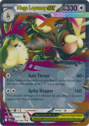 ME Phantasmal Flames 084/094 Mega Lopunny ex (Half Art)