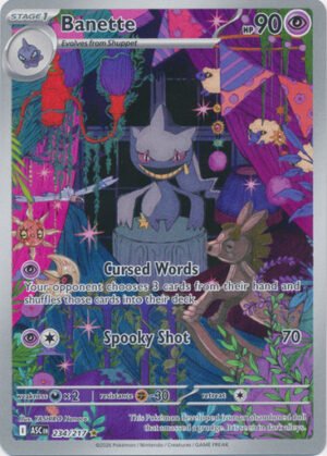 ME Ascended Heroes 234/217 Banette (Illustration Rare)