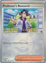 SV Prismatic Evolutions 125/131 Professor's Research [Professor Sycamore] (POKE BALL Pattern Holo)