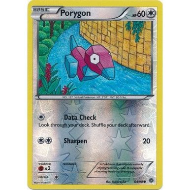 XY Ancient Origins 064/98 Porygon (Reverse Holo)
