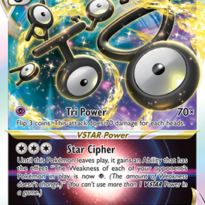 SWSH Silver Tempest 066/195 Unown VSTAR (Full Art)