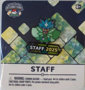 NAIC STAFF 2025 Teal Mask Ogerpon Pin Badge