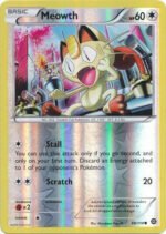 XY Steam Siege 88/114 Meowth (Reverse Holo)