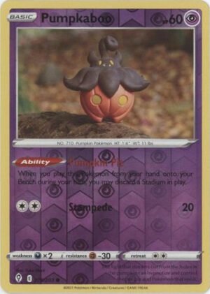 Evolving Skies 076/203 Pumpkaboo (Reverse Holo)