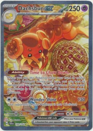 SV Stellar Crown 169/142 Dachsbun ex (Alternative Art, Full Art)