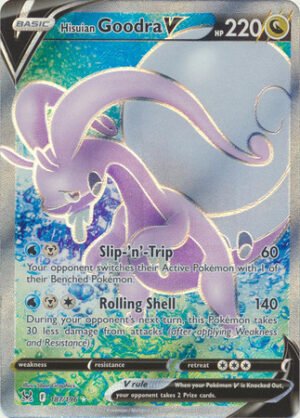 SWSH Lost Origin 187/196 Hisuian Goodra V (Full Art)