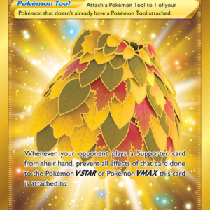SWSH Silver Tempest 214/195 Leafy Camo Poncho (Secret Rare)