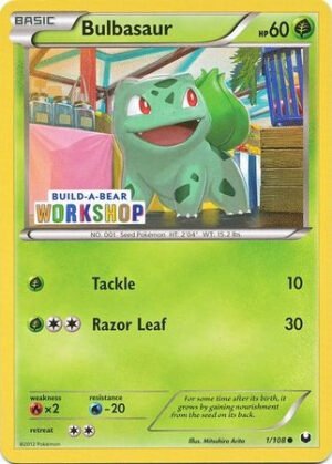 Dark Explorers 1/108 Bulbasaur (Build-A-Bear Workshop)