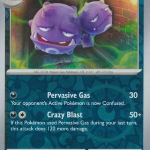 SV Journey Together 092/159 Weezing (Reverse Holo)