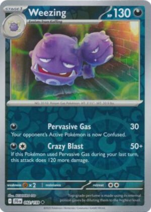 SV Journey Together 092/159 Weezing (Reverse Holo)