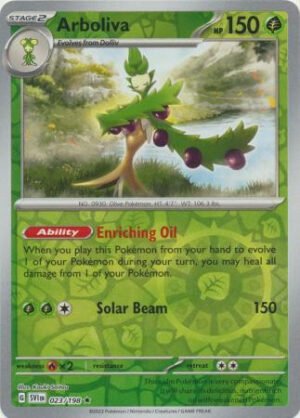 Scarlet & Violet (Base Set) 023/198 Arboliva (Reverse Holo)