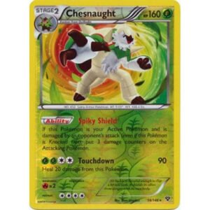 XY Base Set 14/146 Chesnaught (Reverse Holo)
