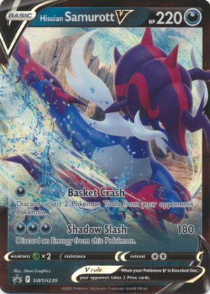 Sword & Shield Promo SWSH239 Hisuian Samurott V