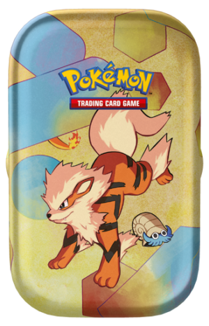 Scarlet & Violet 151 Mini Tin - Arcanine & Omanyte