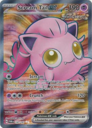 SV Twilight Masquerade 197/167 Scream Tail ex (Full Art)