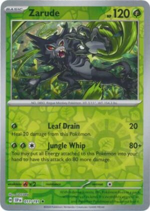 SV Surging Sparks 011/191 Zarude (Reverse Holo)
