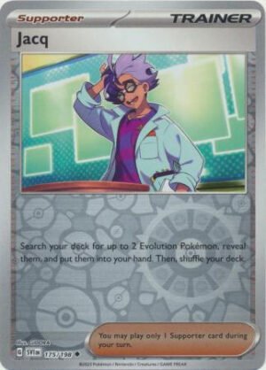 Scarlet & Violet (Base Set) 175/198 Jacq (Reverse Holo)
