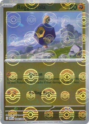 SV White Flare 046/086 Roggenrola (POKE BALL Reverse Holo)