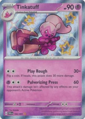 SV Paldean Fates 166/091 Tinkatuff (Holo Shiny)