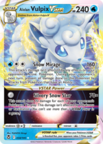 SWSH Silver Tempest 034/195 Alolan Vulpix VSTAR (Full Art)