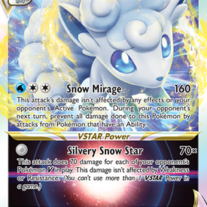 SWSH Silver Tempest 034/195 Alolan Vulpix VSTAR (Full Art)