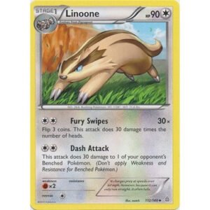 XY Primal Clash 112/160 Linoone