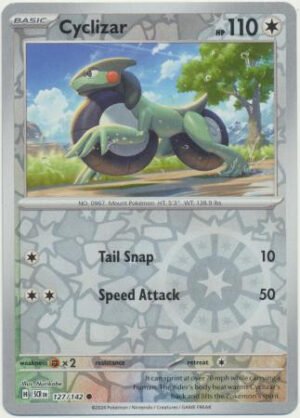 SV Stellar Crown 127/142 Cyclizar (Reverse Holo)