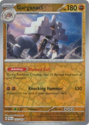 SV Paldea Evolved 123/193 Garganacl (Reverse Holo)