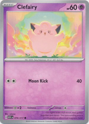 ME Ascended Heroes 074/217 Clefairy