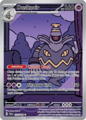 SV Shrouded Fable 070/064 Dusknoir (Illustration Rare)