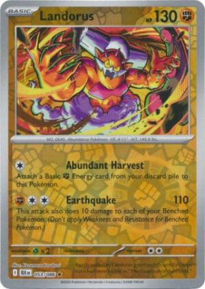 SV Black Bolt 053/086 Landorus (Reverse Holo)