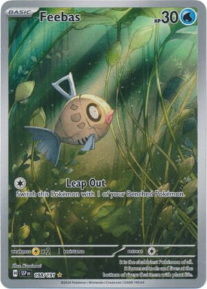 SV Surging Sparks 198/191 Feebas (Illustration Rare)
