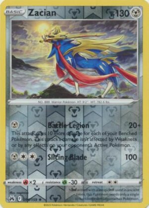 Crown Zenith 094/159 Zacian (Reverse Holo)