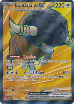 SV White Flare 162/086 Bouffalant ex (Full Art)