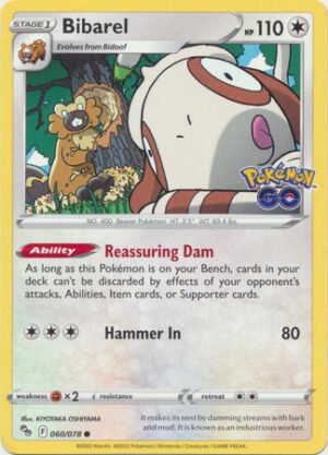 Pokemon GO 060/078 Bibarel