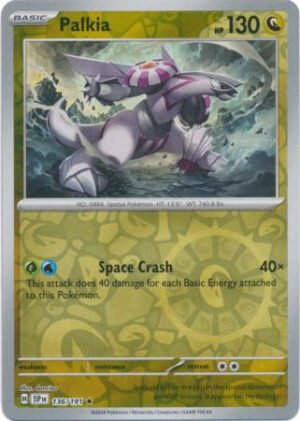SV Surging Sparks 136/191 Palkia (Reverse Holo)
