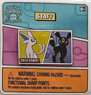 NAIC STAFF 2023 Espeon & Umbreon Pin Badge