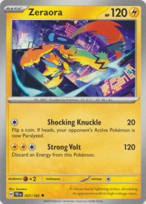 SV Temporal Forces 057/162 Zeraora