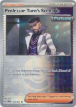 SV Prismatic Evolutions 121/131 Professor Turo's Scenario (POKE BALL Pattern Holo)